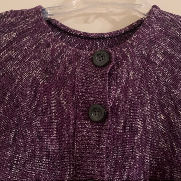 ❤️3/$20 Nine West size S purple swing style sweater - Picture 2 of 3